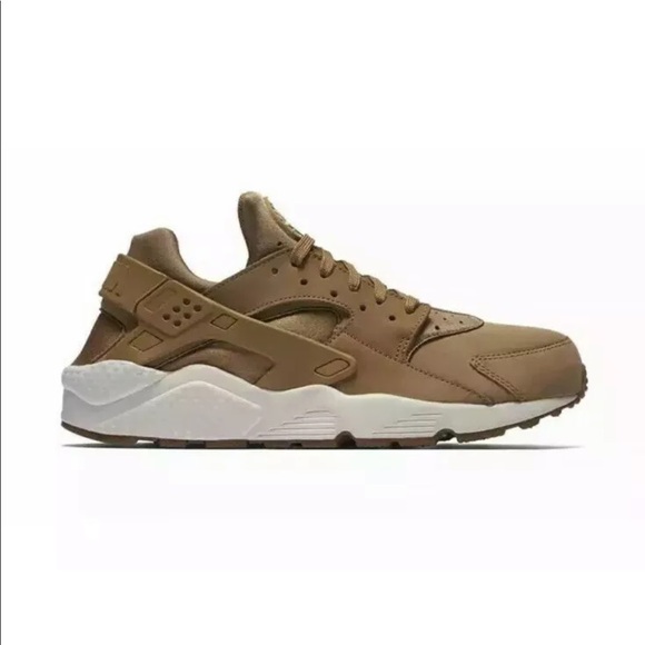 ❗️Sold❗️Nike Air Huarache Running Shoes Brown - Picture 3 of 4